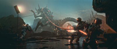 Still image of Starship Troopers // Title sequence by Mondlicht Studios