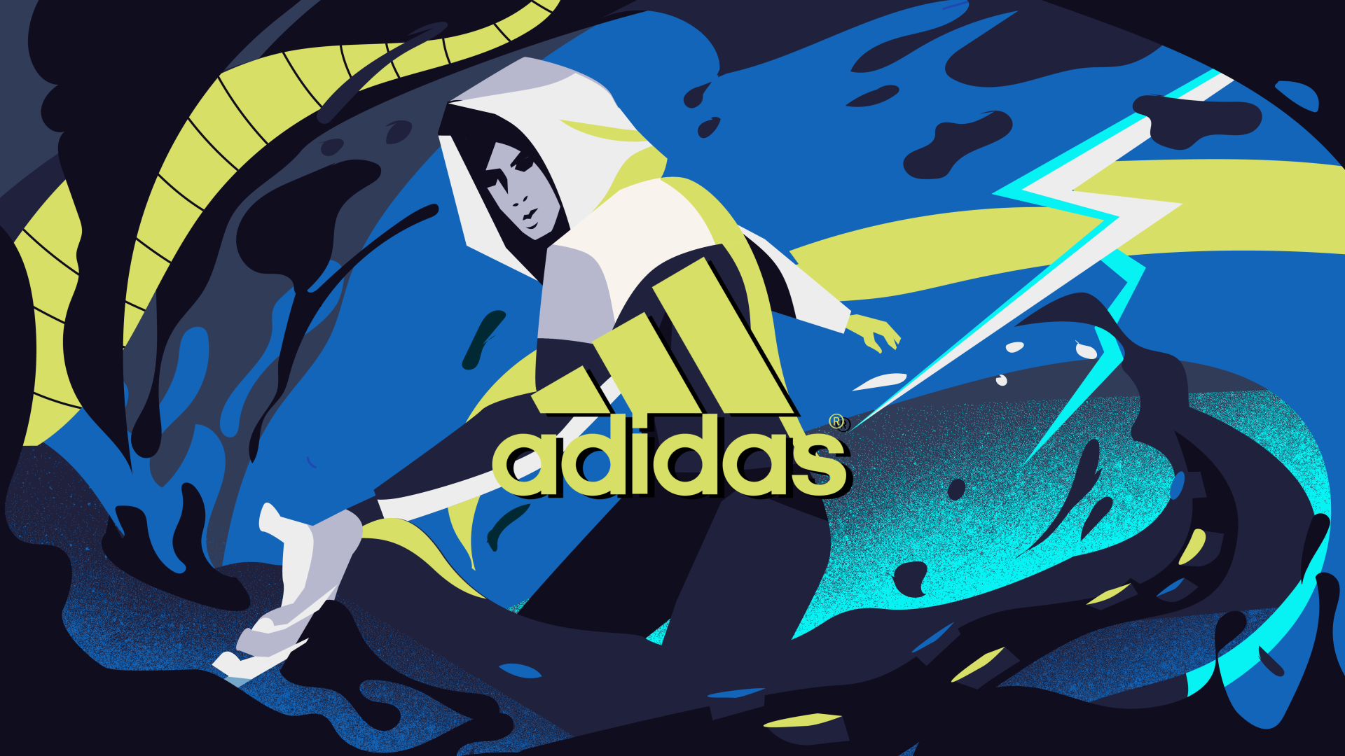 Adidas Z.N.E by Sugar Blood / Pedro Allevato, a nominee on Motion Design Awards