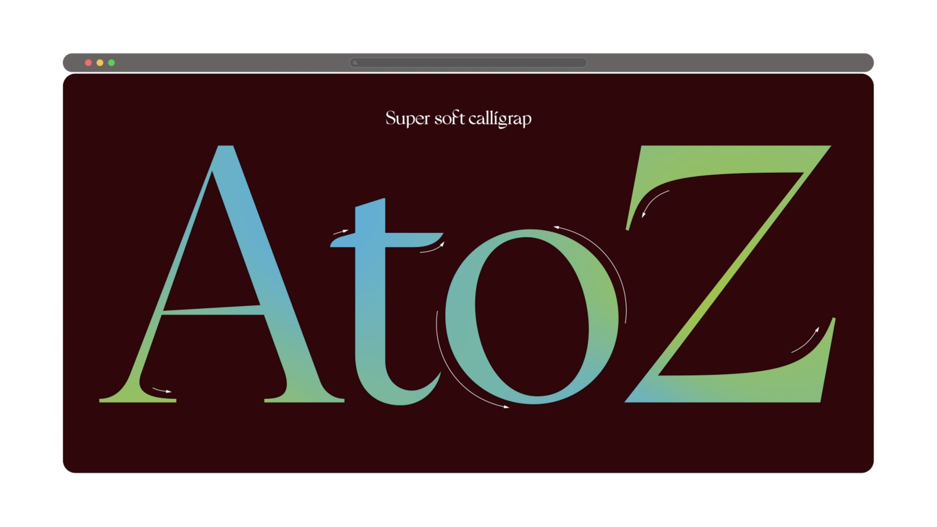 typografische.com - Teaser by Mahmut Kalyoncu, a nominee on Motion Design Awards