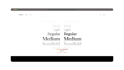 Still image of typografische.com - Teaser by Mahmut Kalyoncu
