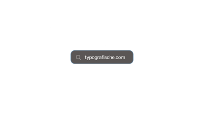 Still image of typografische.com - Teaser by Mahmut Kalyoncu