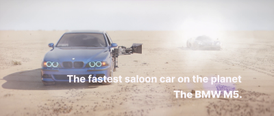 Still image of E39 M5 vs Koenigsegg Agera RS by RENDER Entertainment