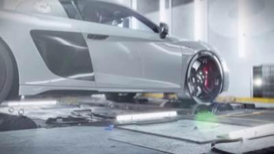 Still image of Fully CG Audi R8 Commercial by RENDER Entertainment