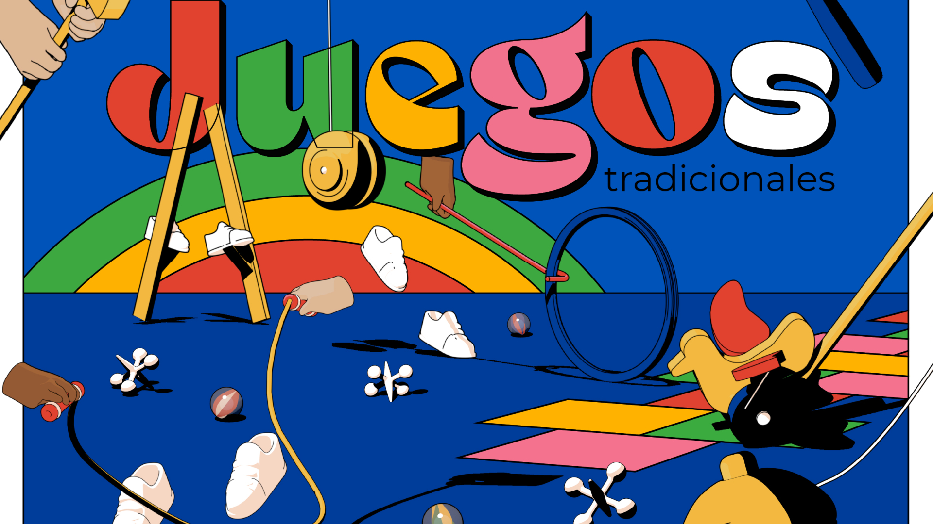Juegos Tradicionales by Mauricio Delgado, a nominee on Motion Design Awards