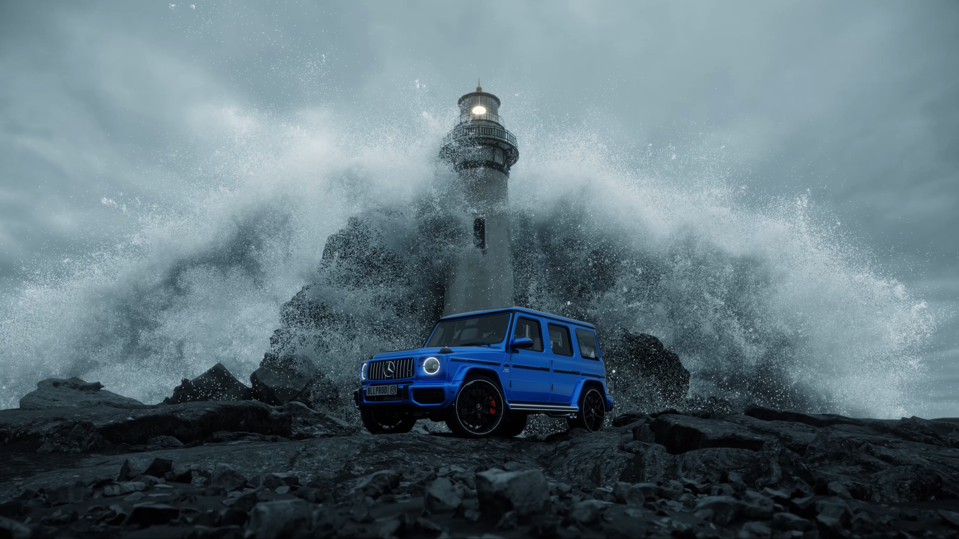 G-Wagon by Bell Universe, a nominee on Motion Design Awards