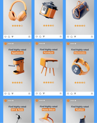 Still image of Amazon by Clim Studio: Motion Design Social Campaign by CLIM STUDIO