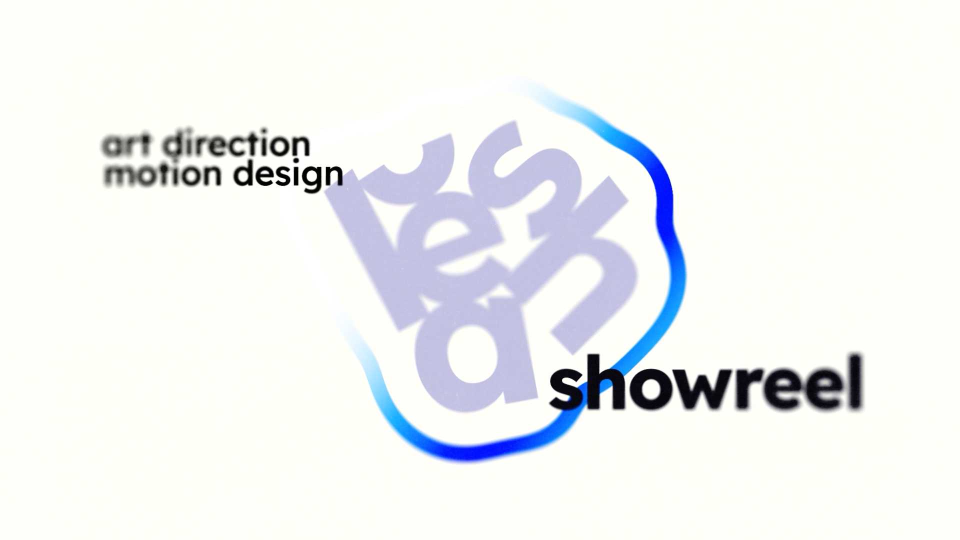 Showreel 2025 | Motion Design, Art Direction by Alexey Goncharov, a nominee on Motion Design Awards