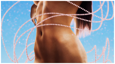 Still image of SKIMS CANDY BRA & PANTIES by Vladislav Evdokimov