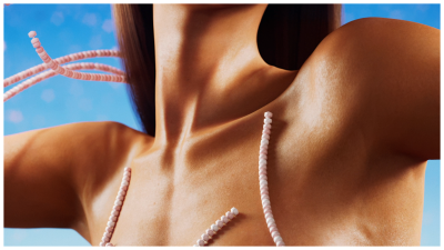 Still image of SKIMS CANDY BRA & PANTIES by Vladislav Evdokimov