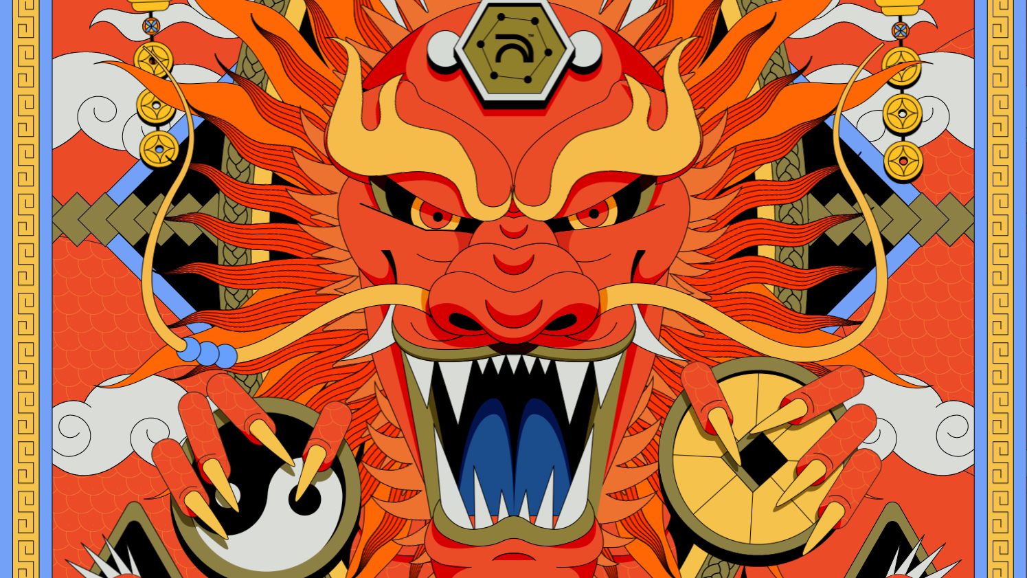 Dragon Calendar 2024 - Asia by Asia Publicidade, a nominee on Motion Design Awards