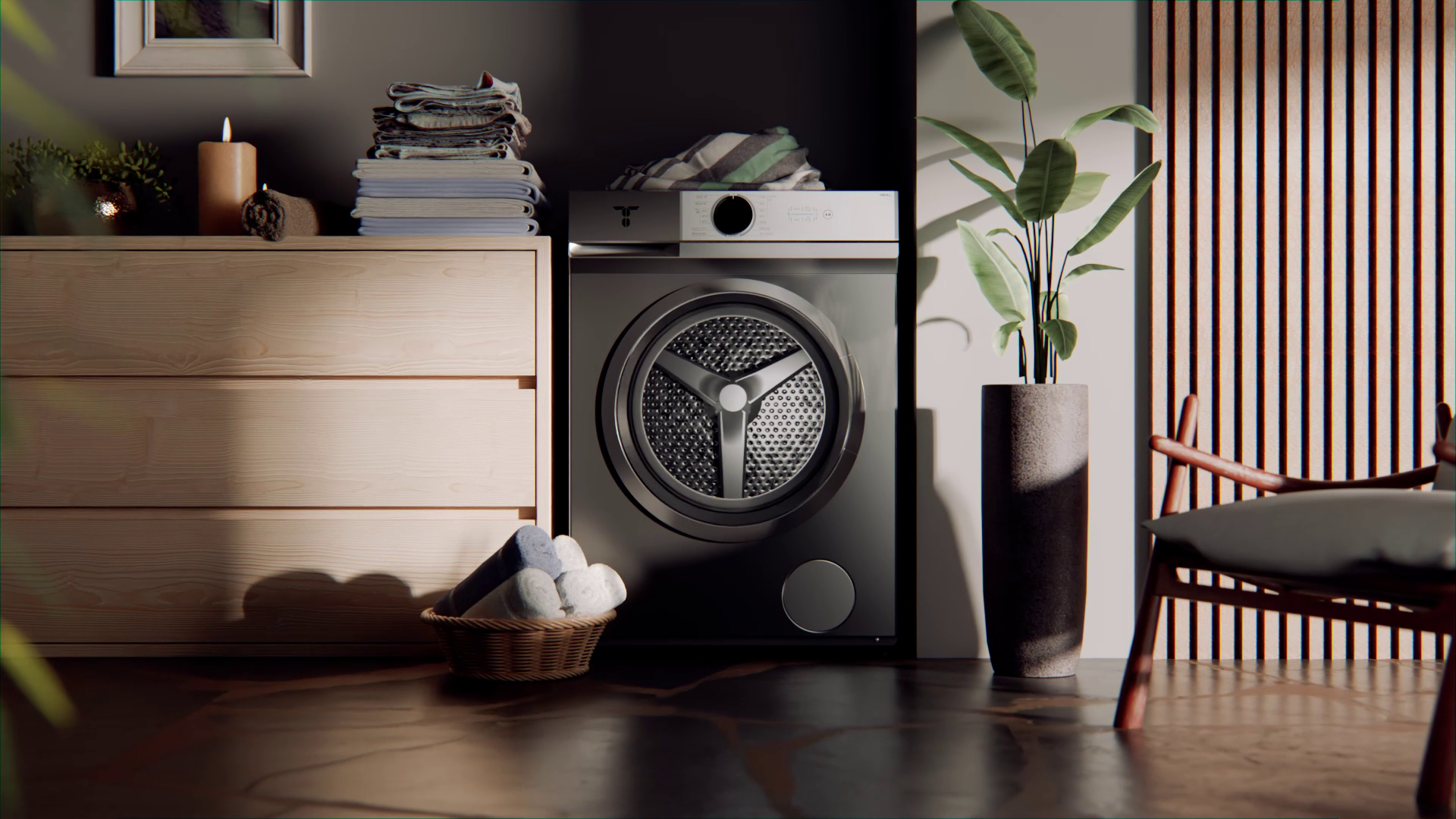 Washing Machine CGI Product Commercial by Snoll Visuals, a nominee on Motion Design Awards