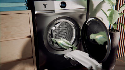 Still image of Washing Machine CGI Product Commercial by Snoll Visuals