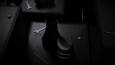 Still image of Rick Owens® | Beatle Turbo Cyclops Boots by ClydeStudio