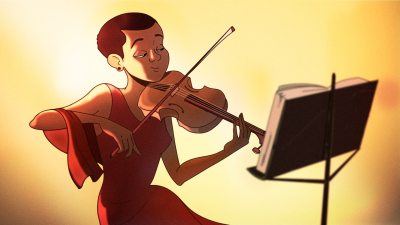 Still image of Orchestra | Frame-by-frame animated commercial by Hound Studio