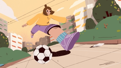 Still image of ACTION AID | BEYOND GOALS by Mellow Studio