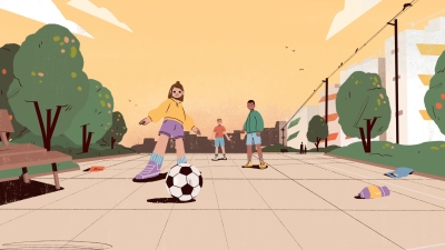 Still image of ACTION AID | BEYOND GOALS by Mellow Studio