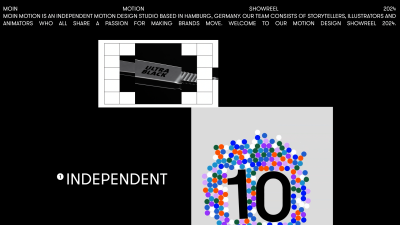 Still image of MOIN MOTION // SHOWREEL 2024 by MOIN MOTION