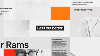 Still image of Less but better by Alex Cabon