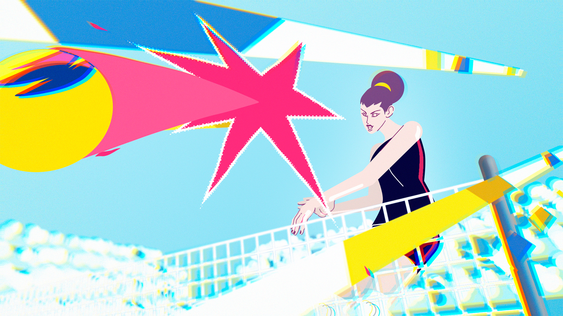 CEV Eurovolley 23 - Broadcast Openings by Mauro Mason, a nominee on Motion Design Awards