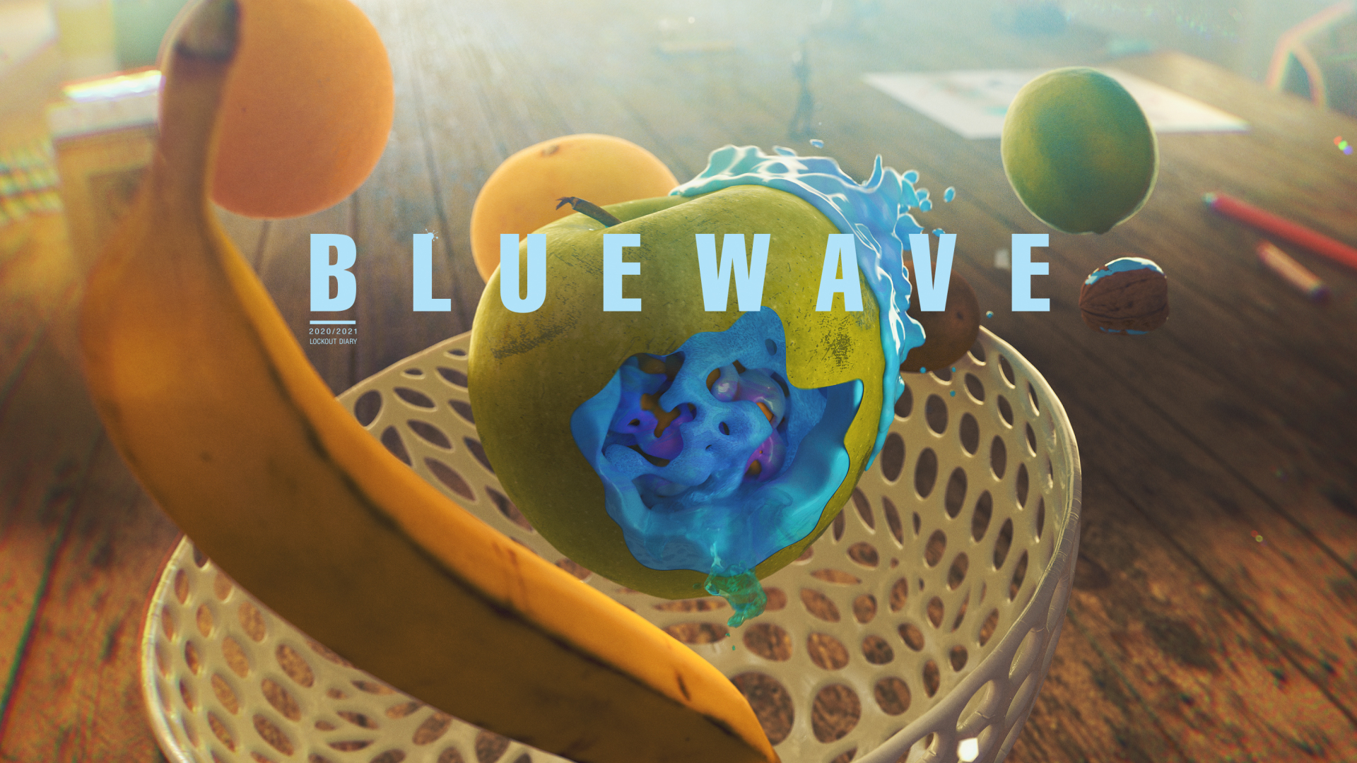 A Blue Wave by Studio River, a nominee on Motion Design Awards