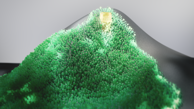 Still image of Atmen - 3D Brand Film - Bachelor Thesis by Moritz Rudek