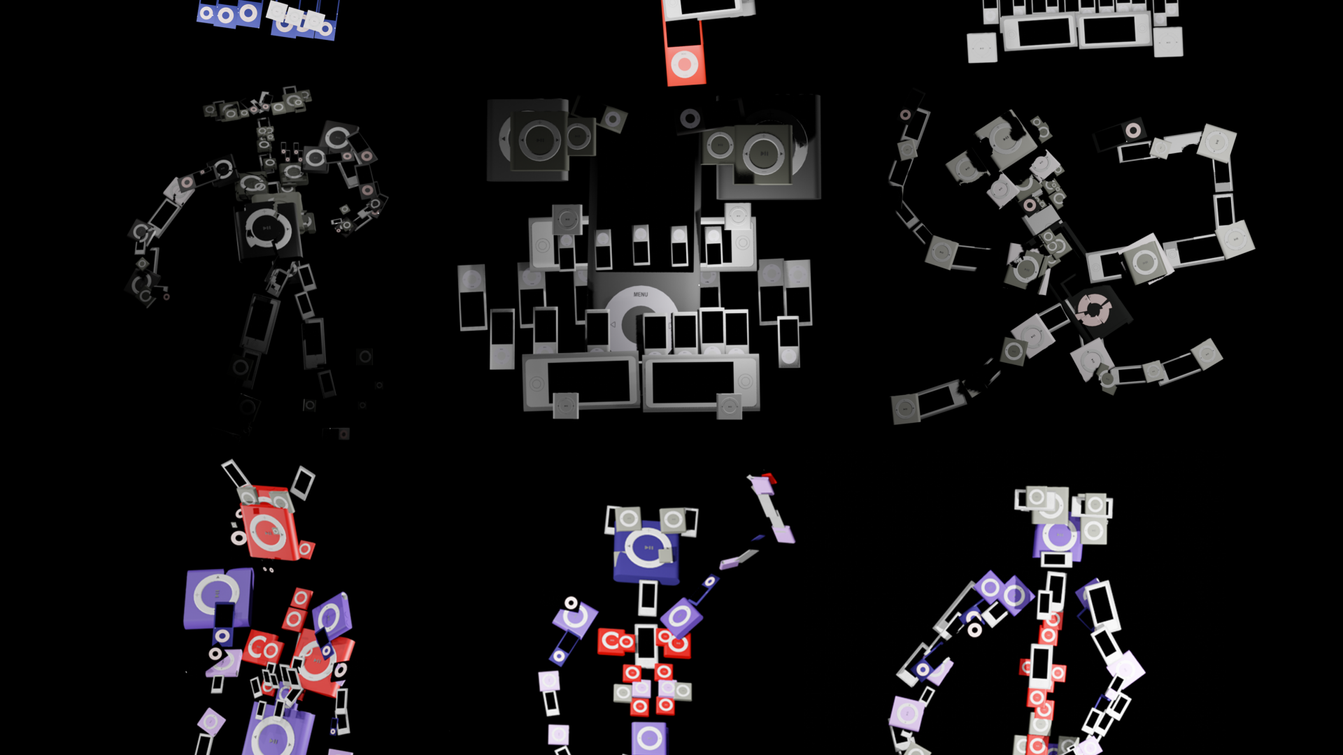 PZ Piano by Tom Hagan, a nominee on Motion Design Awards