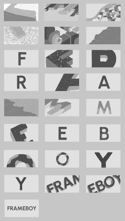Still image of FRAMEBOY - LOGO ANIMATION by The Beard Hunter