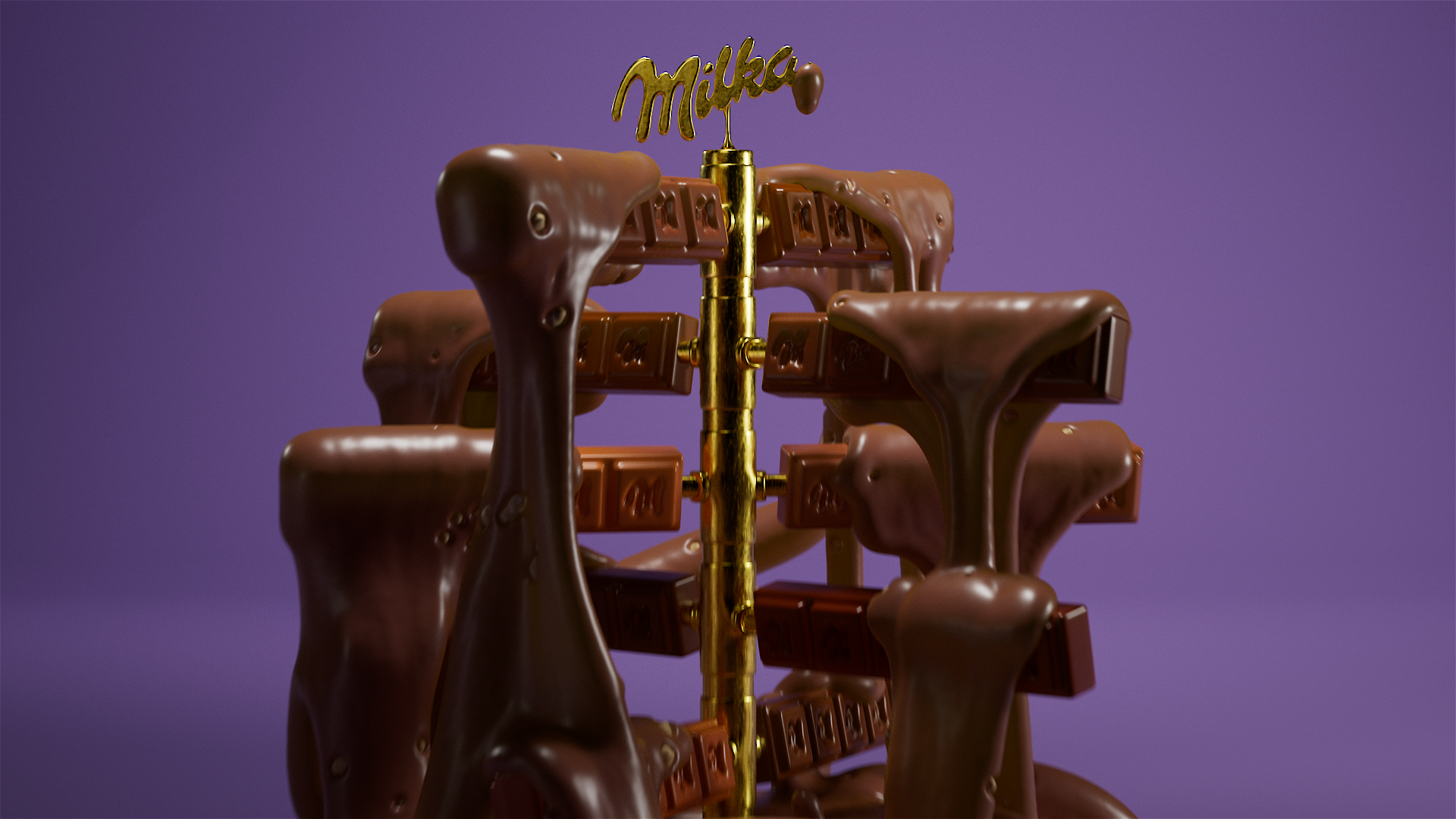 milka "Golden Joy" by Barthes, a nominee on Motion Design Awards