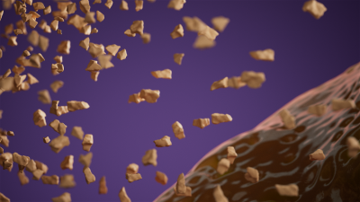 Still image of milka "Golden Joy" by Barthes