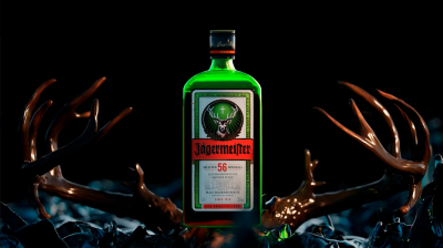Still image of jägermeister "Force of Nature" by Barthes