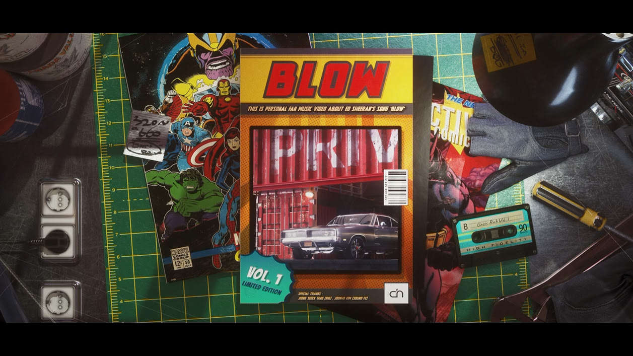 BLOW by Changhoon Nam, a nominee on Motion Design Awards