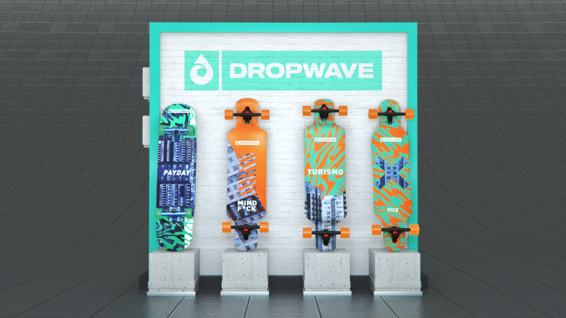 DROPWAVE | Street by Dmitry Shura, a nominee on Motion Design Awards