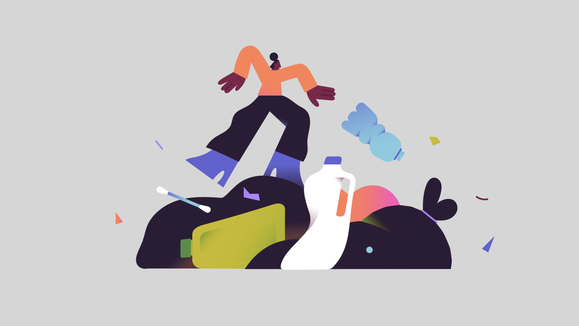 Nature.org — Plastic by illo, a nominee on Motion Design Awards