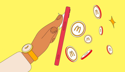 Still image of McDonald's motion series x Publicis Dubai by illo