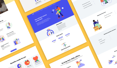 Still image of Affirm — Illustration system by illo