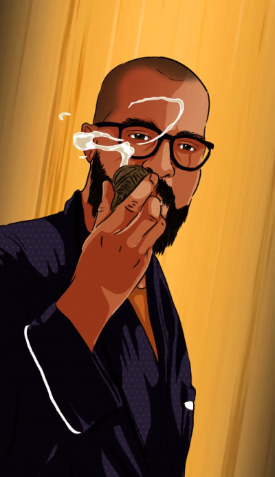 Still image of Loujey Zidi - 2D Animation intro by Ahmed Bellagha