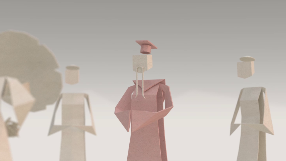 Papier de riz by Raphaël Erba, a nominee on Motion Design Awards