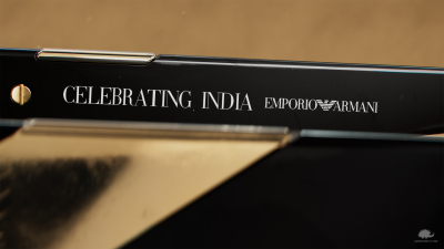 Still image of Emporio Armani - Celebrating India by RICCI - DESIGN IN MOTION®
