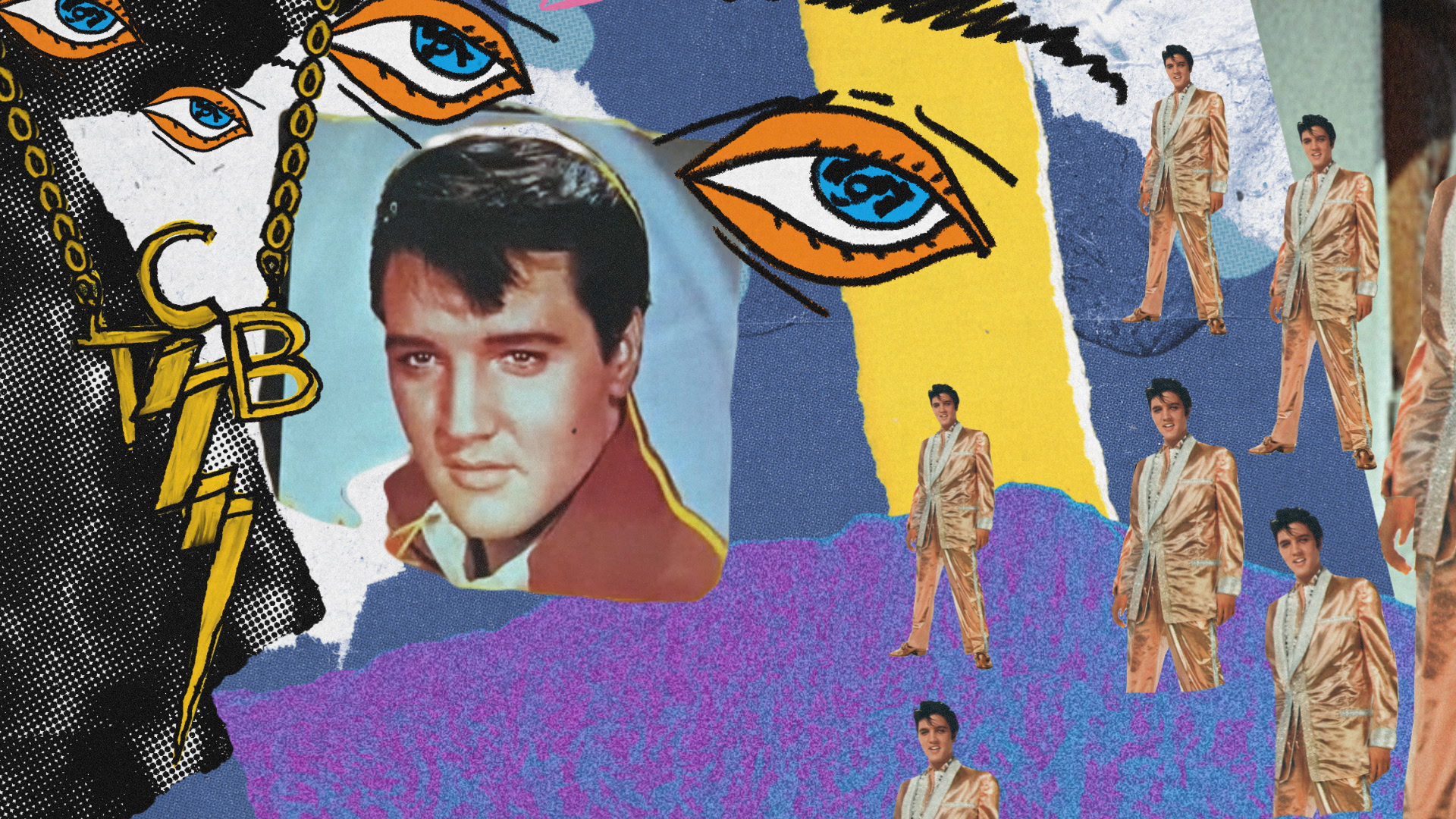 Elvis Presley - Can't Help Falling In Love (Official Animated Video) by Antonio Vicentini, a nominee on Motion Design Awards