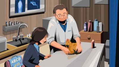Still image of Vet boroschek spot by draff studio