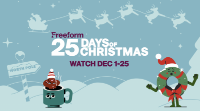 Still image of Freeform's 25 Days of Christmas by ROVE