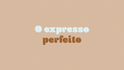 Still image of The Perfect Expresso by Fernando Raposo Rotstein