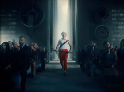 Still image of Orwell's 1984 by Jan Reeh