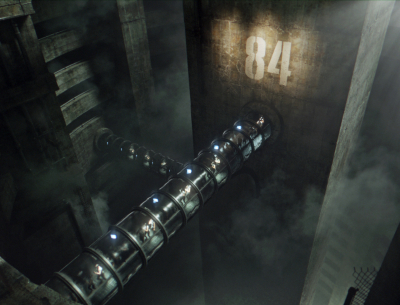 Still image of Orwell's 1984 by Jan Reeh