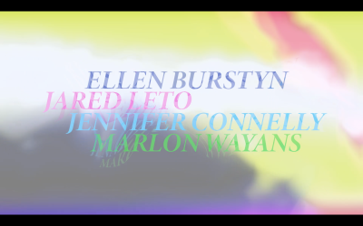 Still image of REQUIEM FOR A DREAM. Film titles by Lugovaya Tatyana