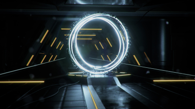 Still image of OMNI logomotion by Victor Vasiljev
