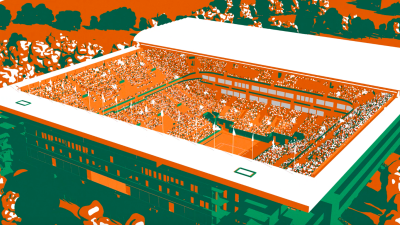 Still image of Roland Garros Opening Sequence 2021 by Ramon+Pedro