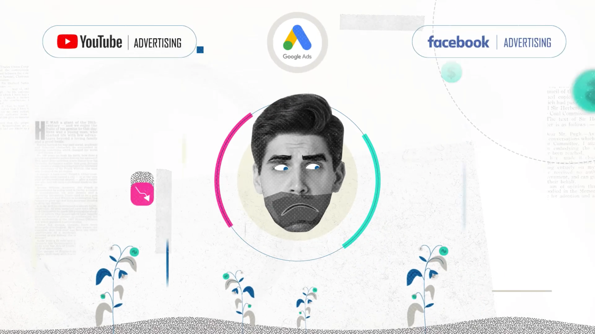 GetAds Explainer Video - Collage Animation by What a Story, a nominee on Motion Design Awards